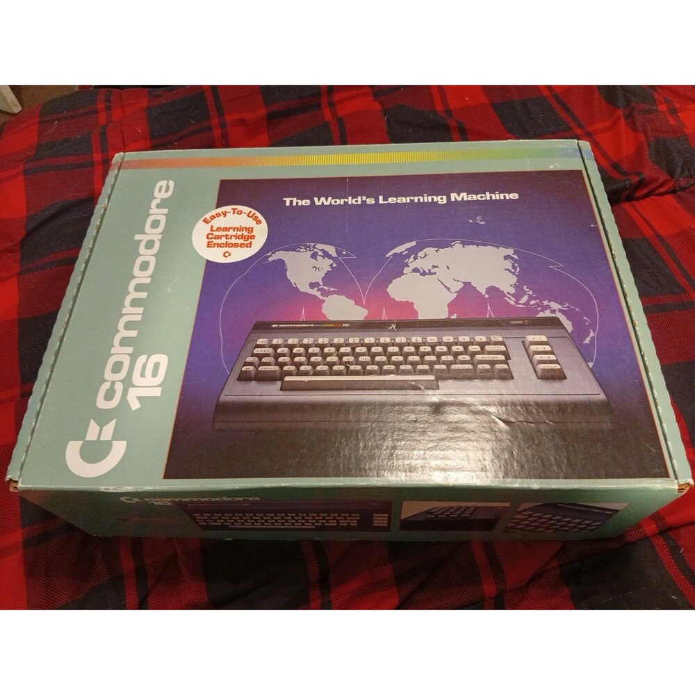 Vintage Commodore 16 Personal Microcomputer Console - New In Box